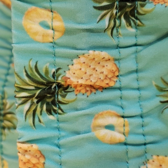 Biwisy Pineapple Print Swim Trunks Quick Dry Swim Shorts With Mesh Lining SZ 2XL - Picture 10 of 11